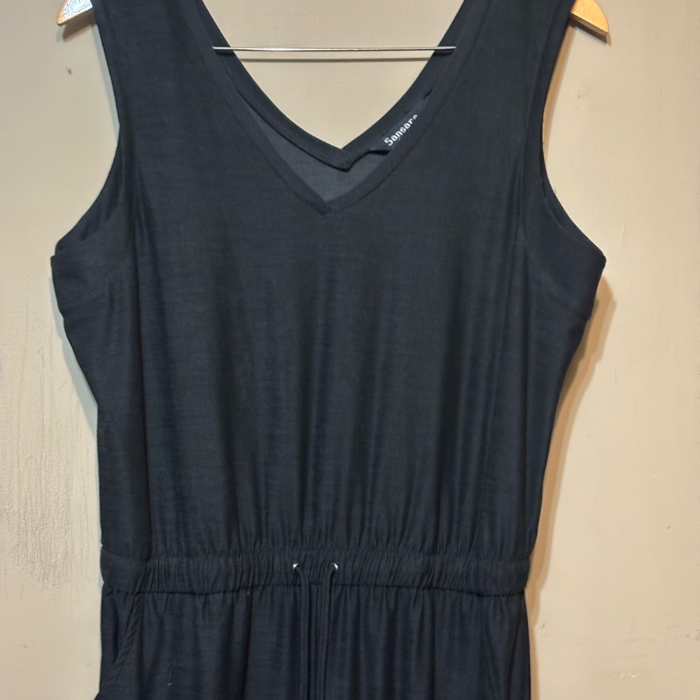 SAMSARA Jersey-Like Sleeveless Jumpsuit - Picture 3 of 6